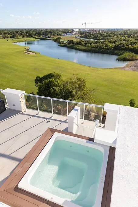 Modern & Relaxing Penthouse Lake And Golf View Punta Cana Apartamento