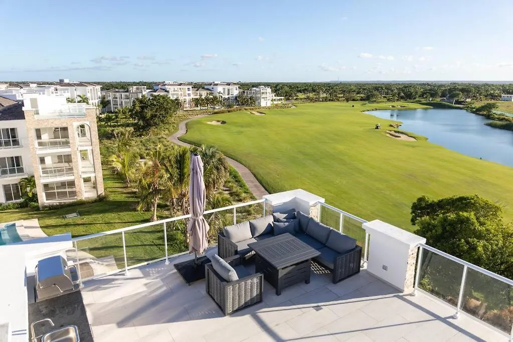 Modern & Relaxing Penthouse Lake And Golf View Punta Cana Apartamento
